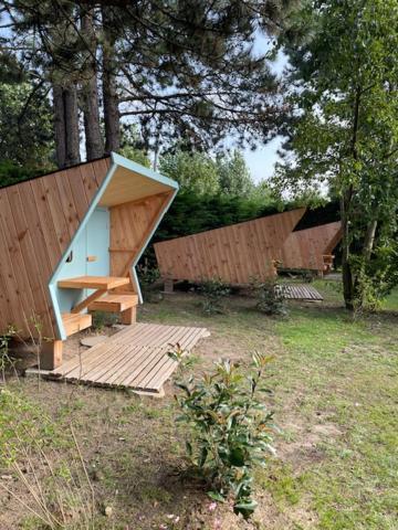 Camping La Foret Stella-Plage Exterior photo